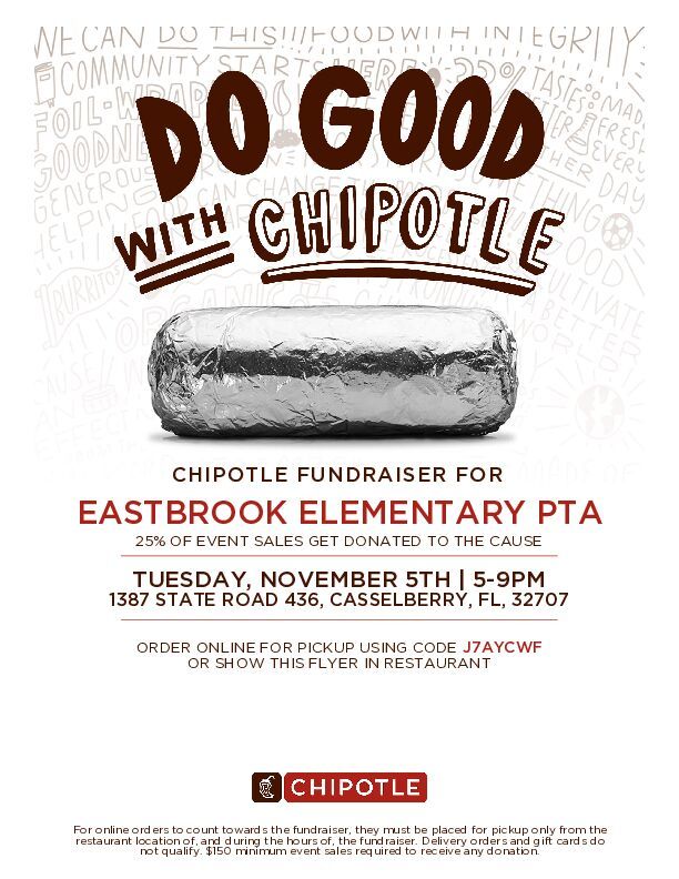 Chipotle Spirit Night