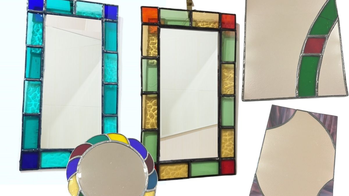 Copper Foil Stained Glass Mirror Workshop 