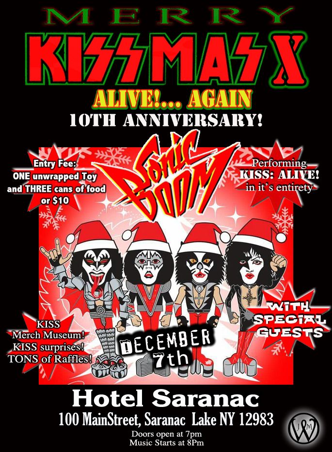 Merry KISSmas 10! ALIVE!...again. 10th ANNIVERSARY!