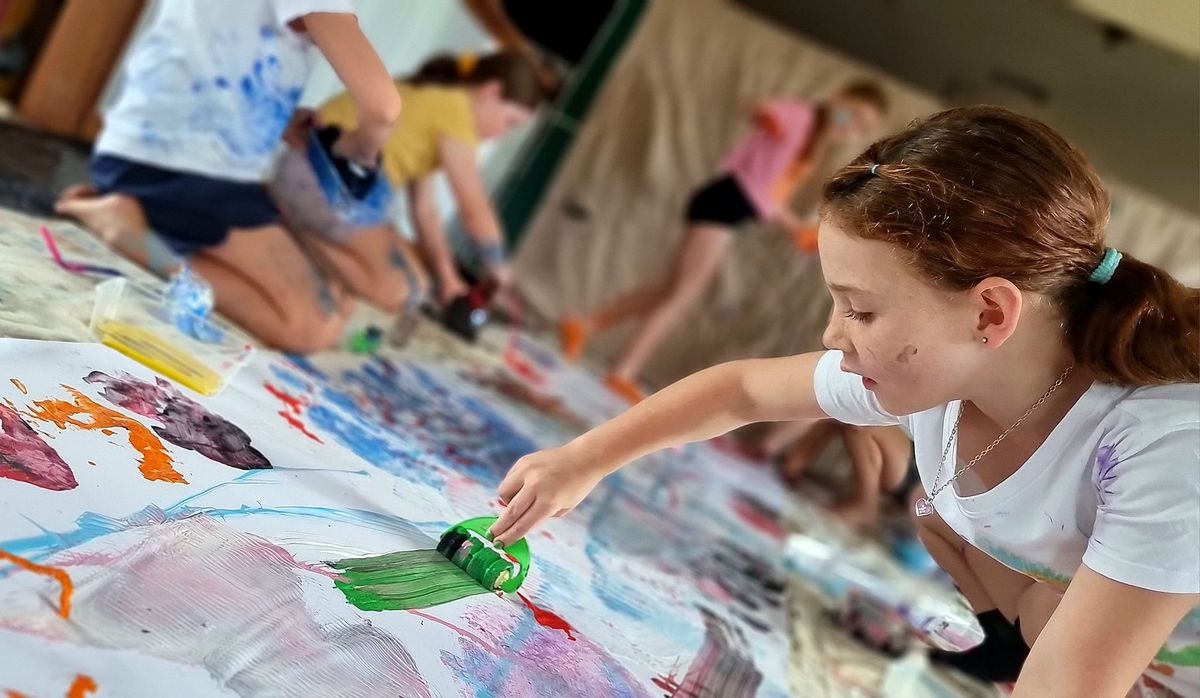 'EXPLORE & PLAY' -Kids Painting Workshop - 8 years & up