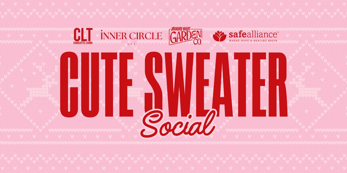 Cute Sweater Social: Giving Back and Giveaways with the Girls