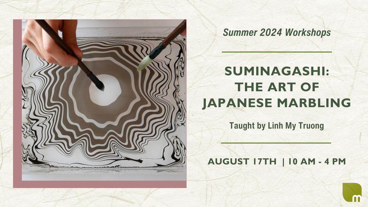 Suminagashi: The Art of Japanese Marbling Workshop