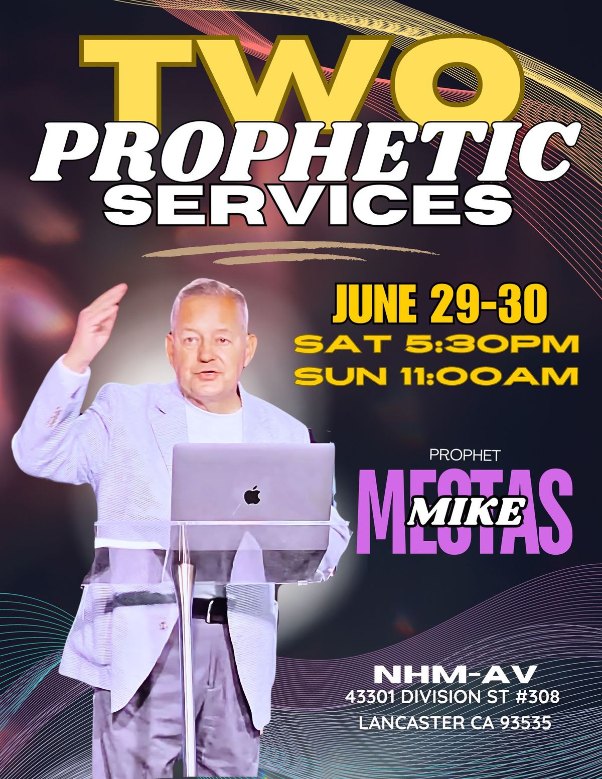 TWO PROPHETIC SERVICES