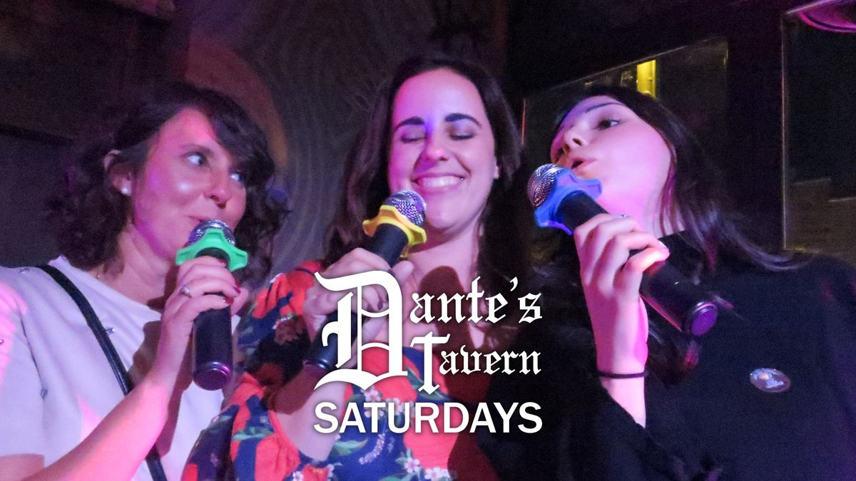 Saturday Night Karaoke at Dante's Tavern in West Town!