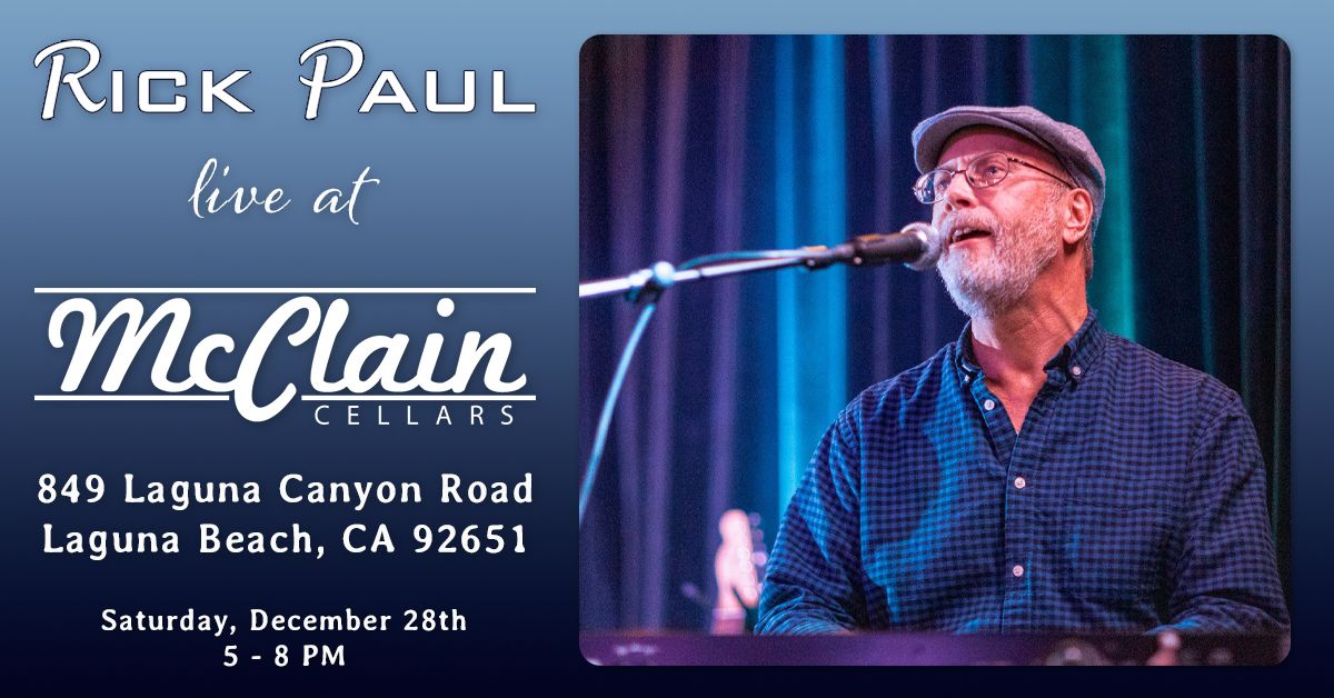 Rick Paul at McClain Cellars