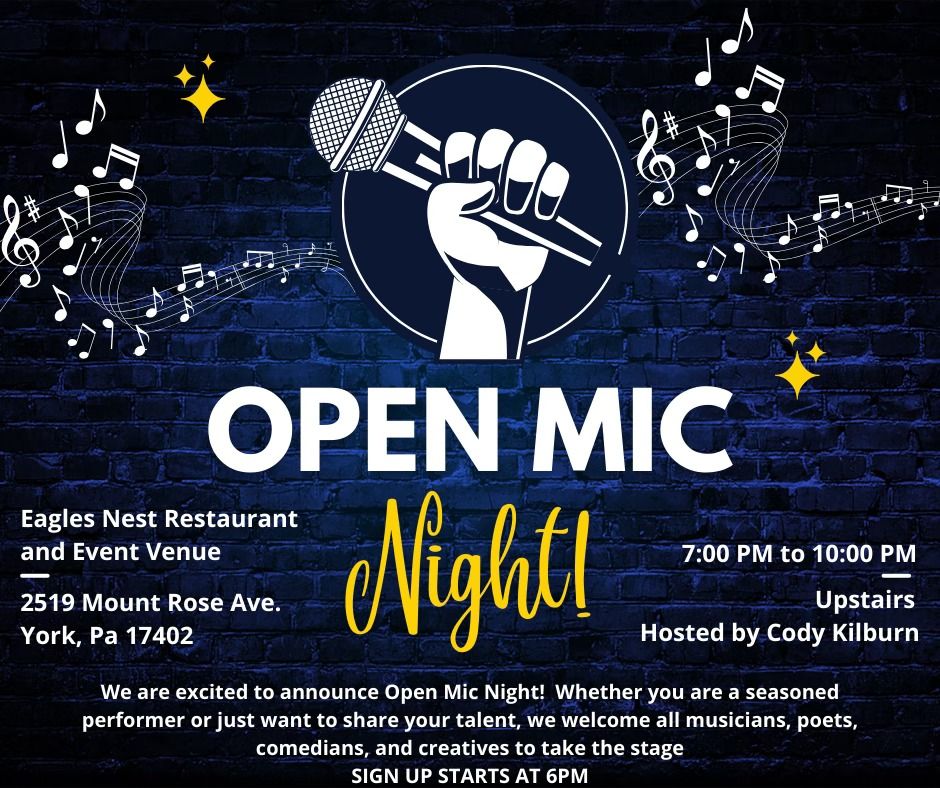 OPEN MIC NIGHT