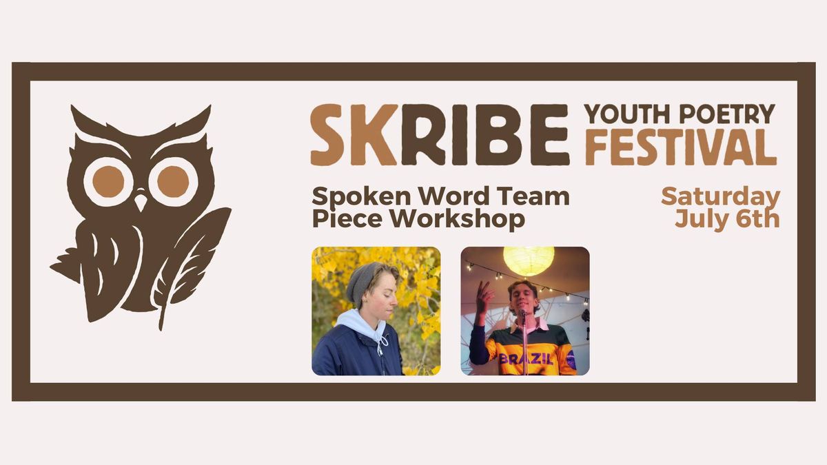 Spoken Word Team Piece Workshop feat. Dash Reimer & Ennis (Compact Disk)
