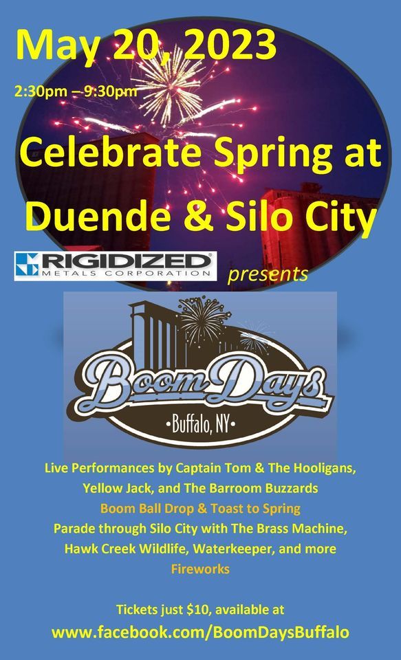 Boom Days 2023!, Duende at Silo City, Buffalo, 20 May 2023