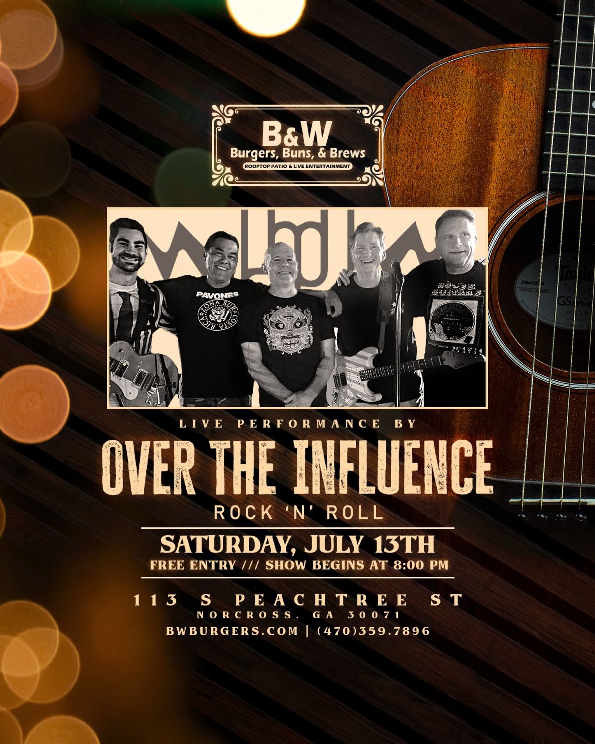 Over the Influence (FREE EVENT)