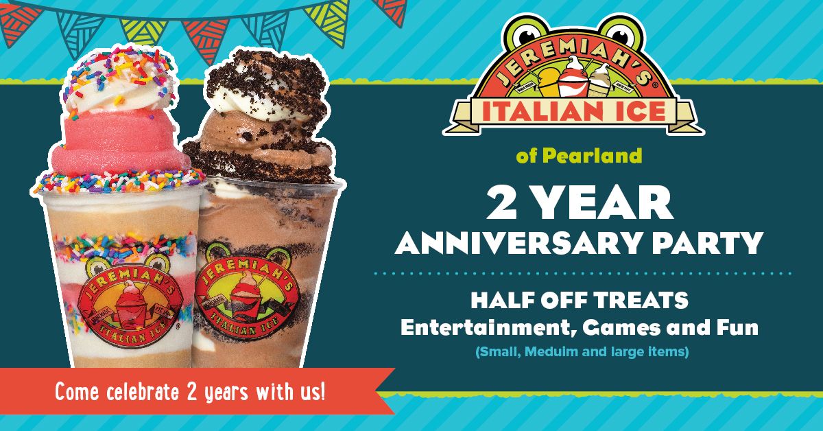 HALF OFF - 2 Year Anniversary Party with Entertainment 