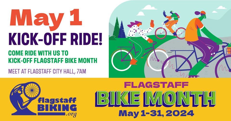 Kick-off Ride! Flagstaff Bike Month