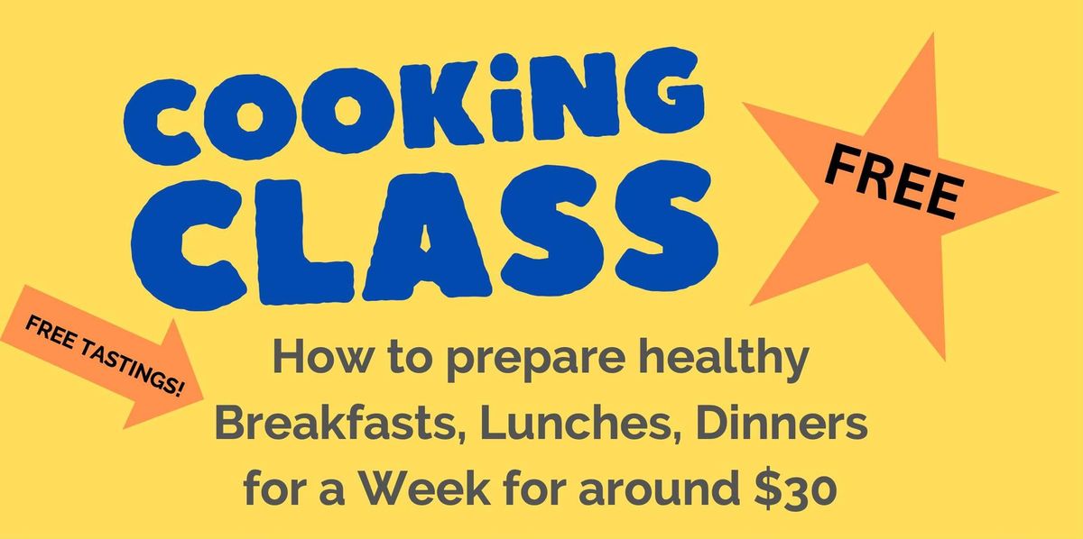 Healthy Cooking for $30 a Week
