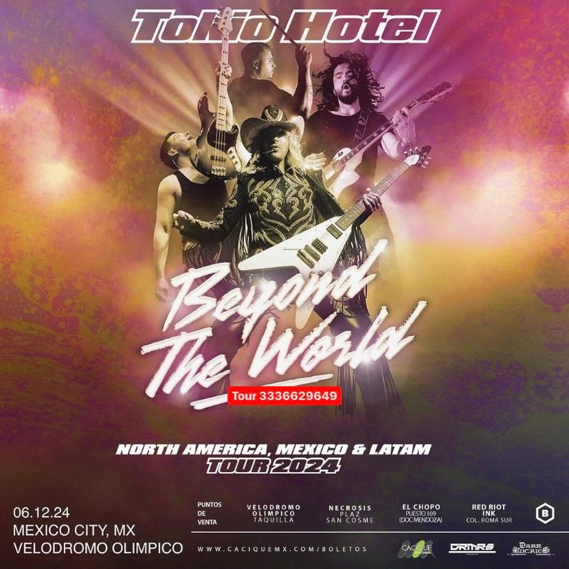 Tokio Hotel tour de Guadalajara