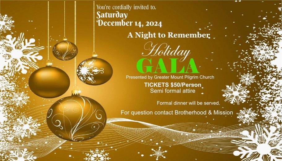 A Night to Remember Holiday GALA