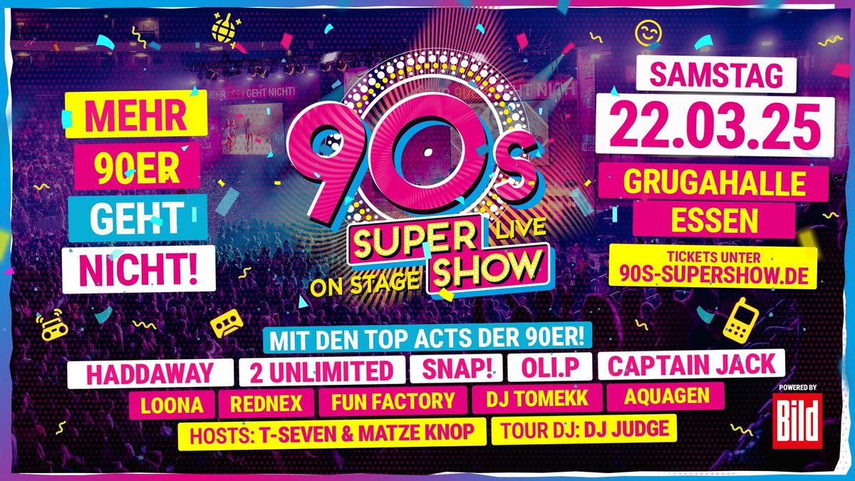 90s Super Show Ruhrgebiet