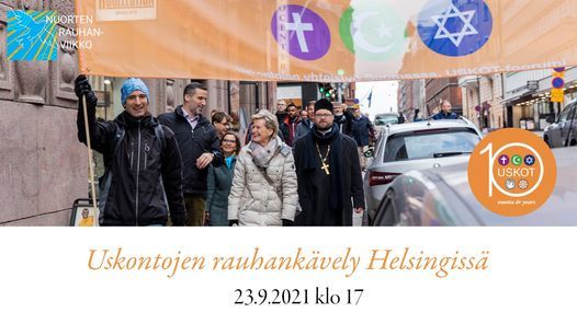 Uskontojen rauhank\u00e4vely Helsingiss\u00e4