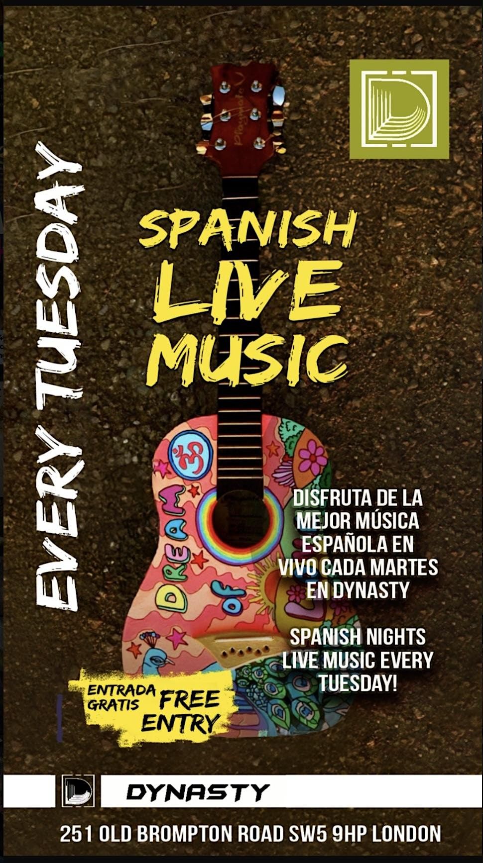 Spanish Live Music Nights at Dynasty