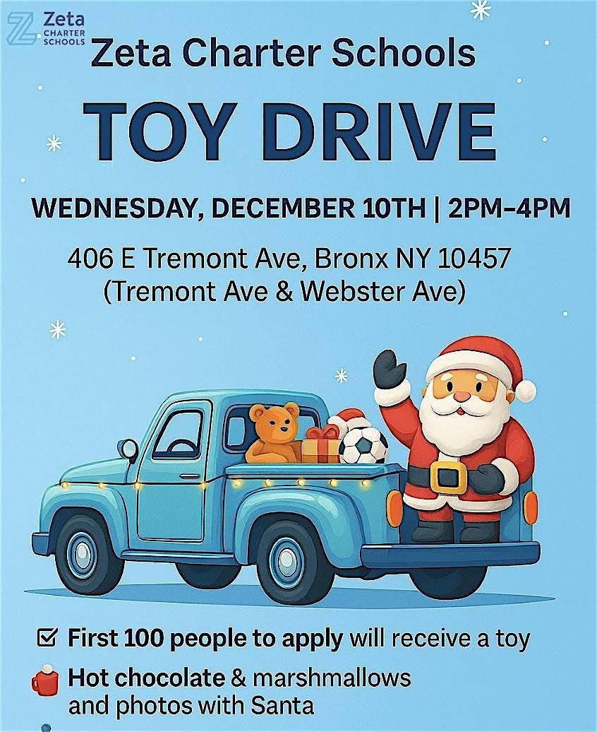 Holiday Giveaway & Free Toys from  Zeta Charter Schools