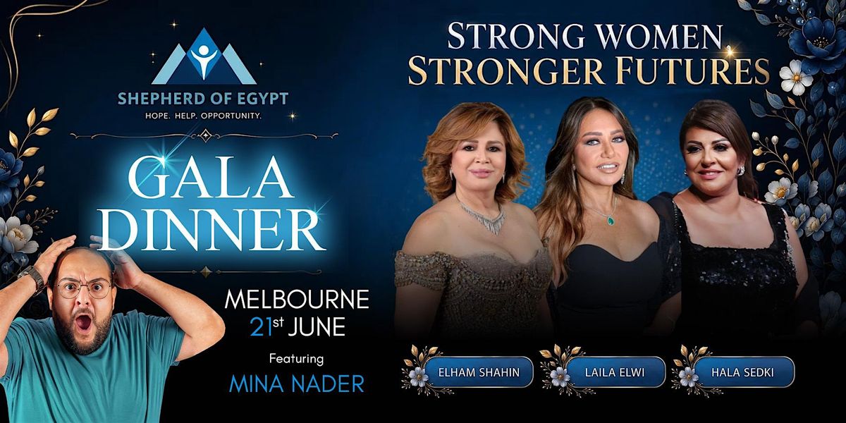 Charity Gala Dinner featuring Mega Stars & Mina Nader - Melbourne