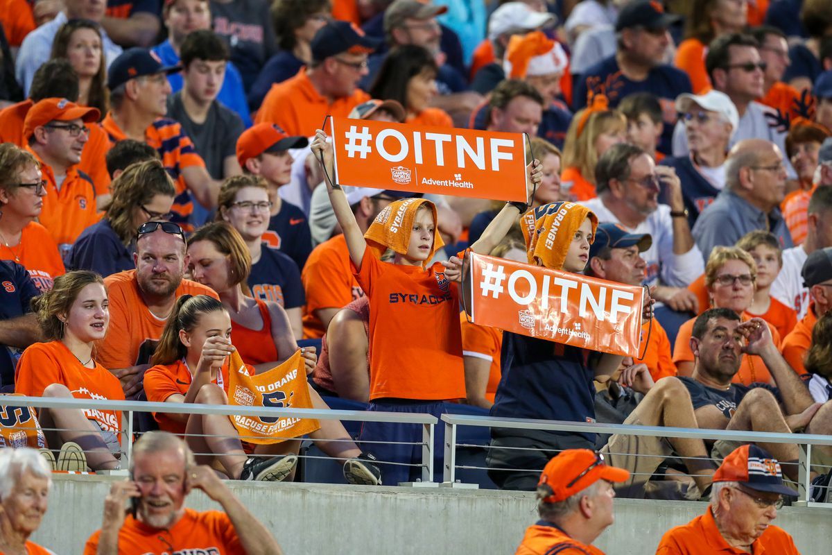 North Carolina Tar Heels at Syracuse Orange Football at JMA Wireless Dome
