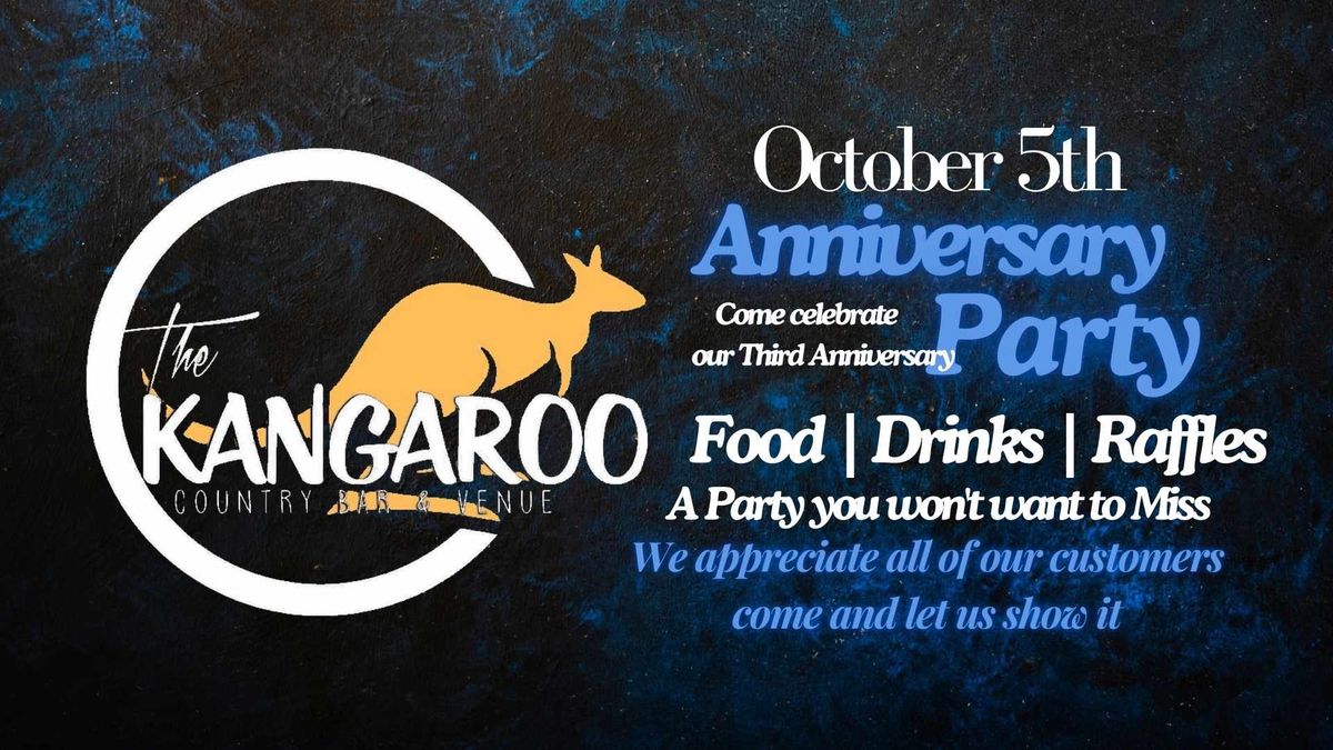 3 year anniversary party! 