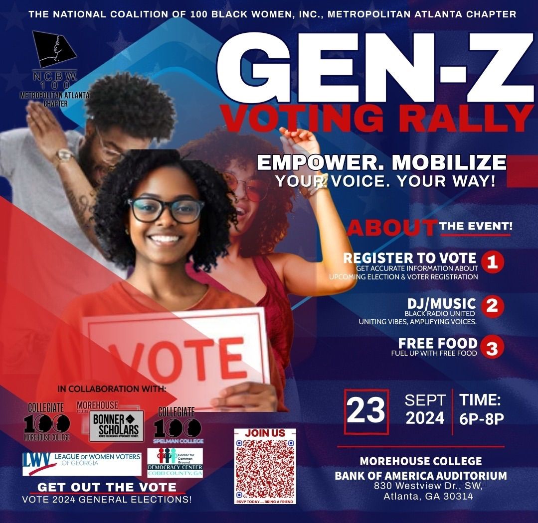 Gen-Z Summit- Empower, Mobilize, Lead! Get out the Vote!