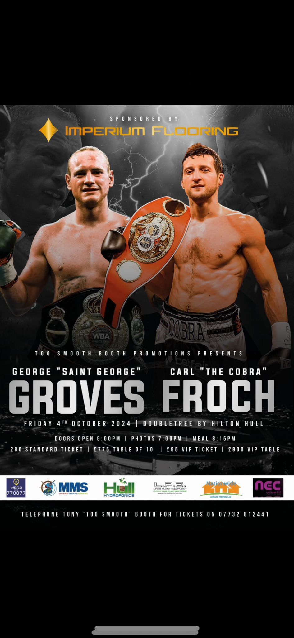 An evening with Froch & Groves