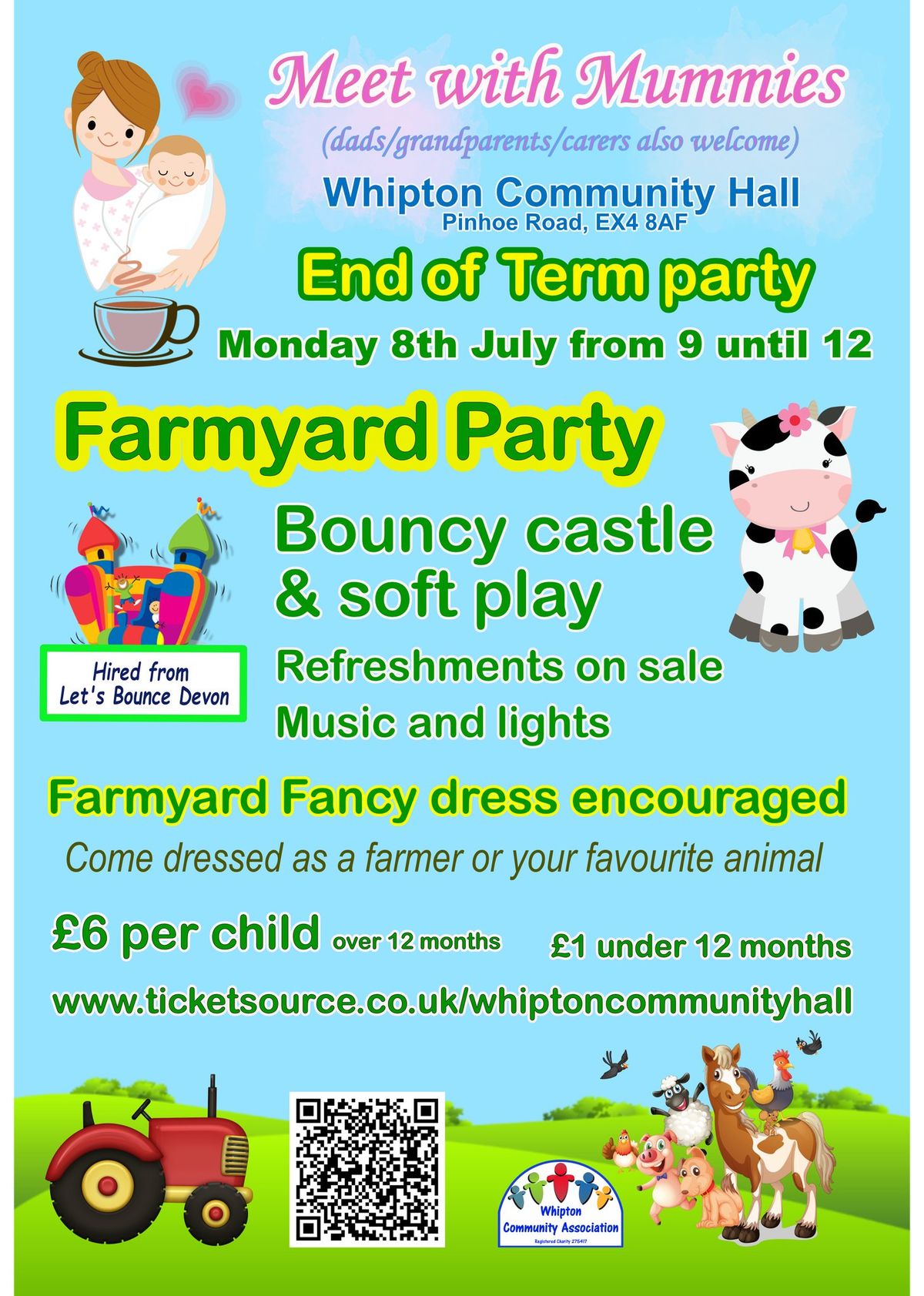 Under 5's end of Term Farmyard party