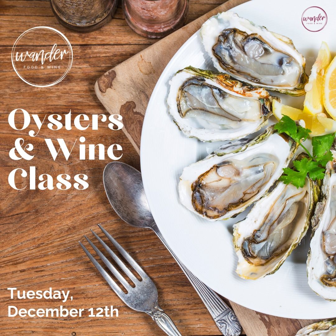 Oysters & Wine Class