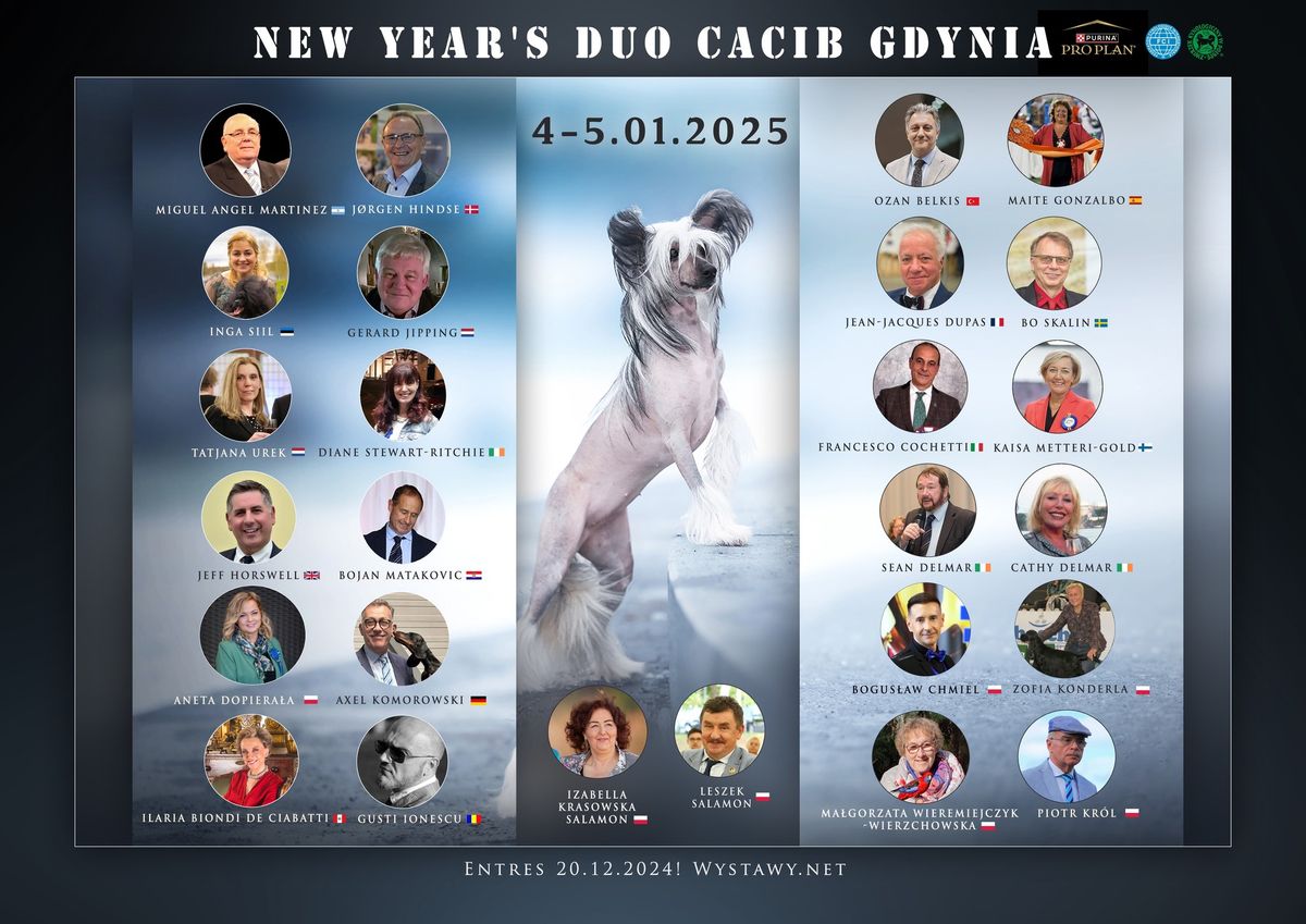 DUO CACIB GDYNIA \ud83c\udfc6 PUPPY SHOW \ud83c\udfc6 NATIONAL DOG SHOW FOR HUNTING BREEDS