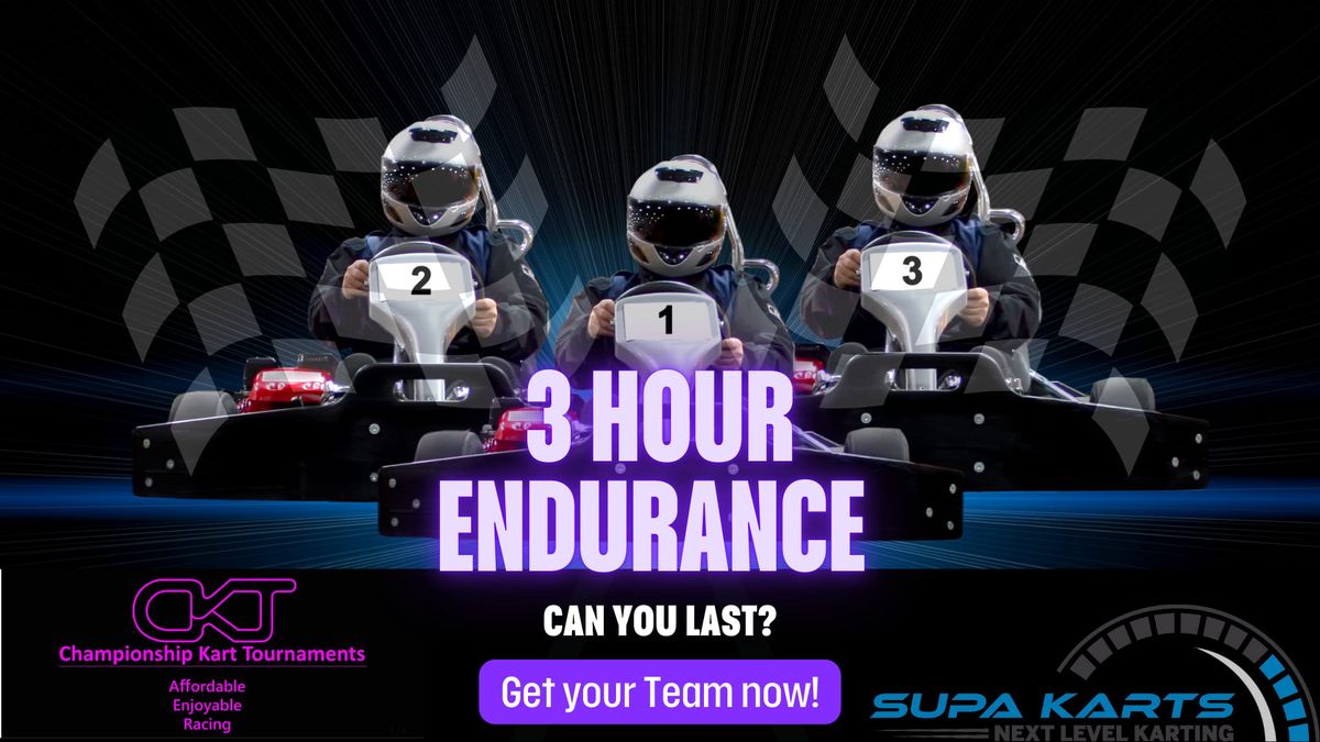 3 HOUR ENDURANCE RACE