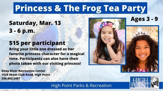 Princess & The Frog Tea Party