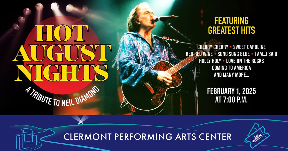 Neil Diamond Tribute: Hot August Nights