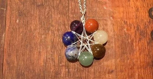 Chakra Star Pendant