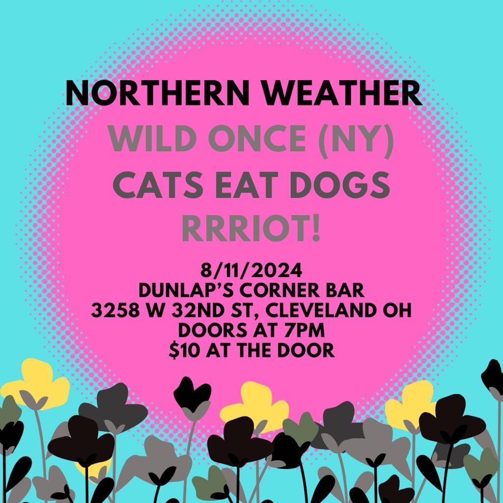 Northern Weather\/Wild Once (NY)\/Cats Eat Dogs\/RRRRIOT!