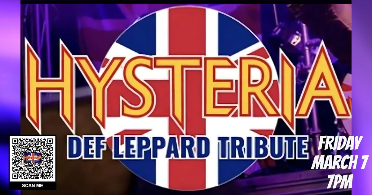 Aztec Shawnee Theater presents: HYSTERIA: a tribute to Def Leppard with openers John Cougar Project