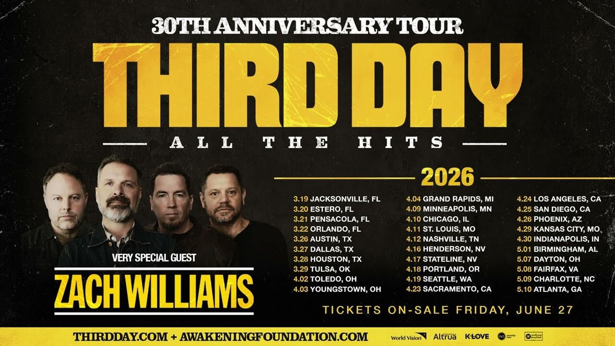 Third Day with Zach Williams