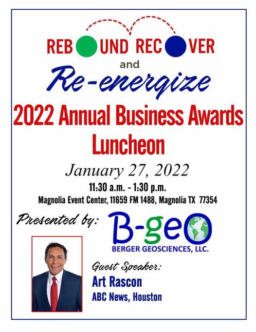 Annual Awards Luncheon, Magnolia Event Center, 27 January 2022