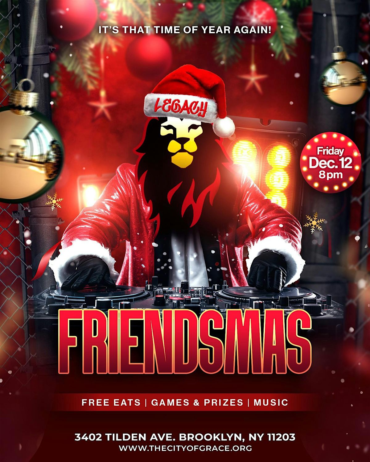 Legacy Youth Friendsmas \u2744\ufe0f