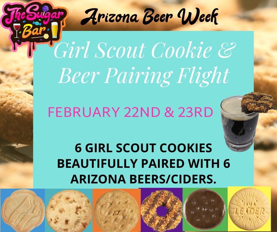 Girl Scout Cookie & Beer Pairing at The Sugar Bar!