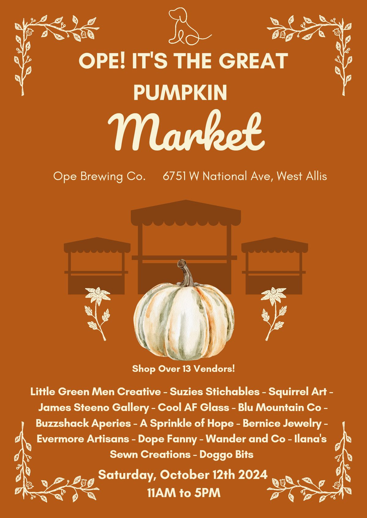 Ope! It's The Great Pumpkin Market 