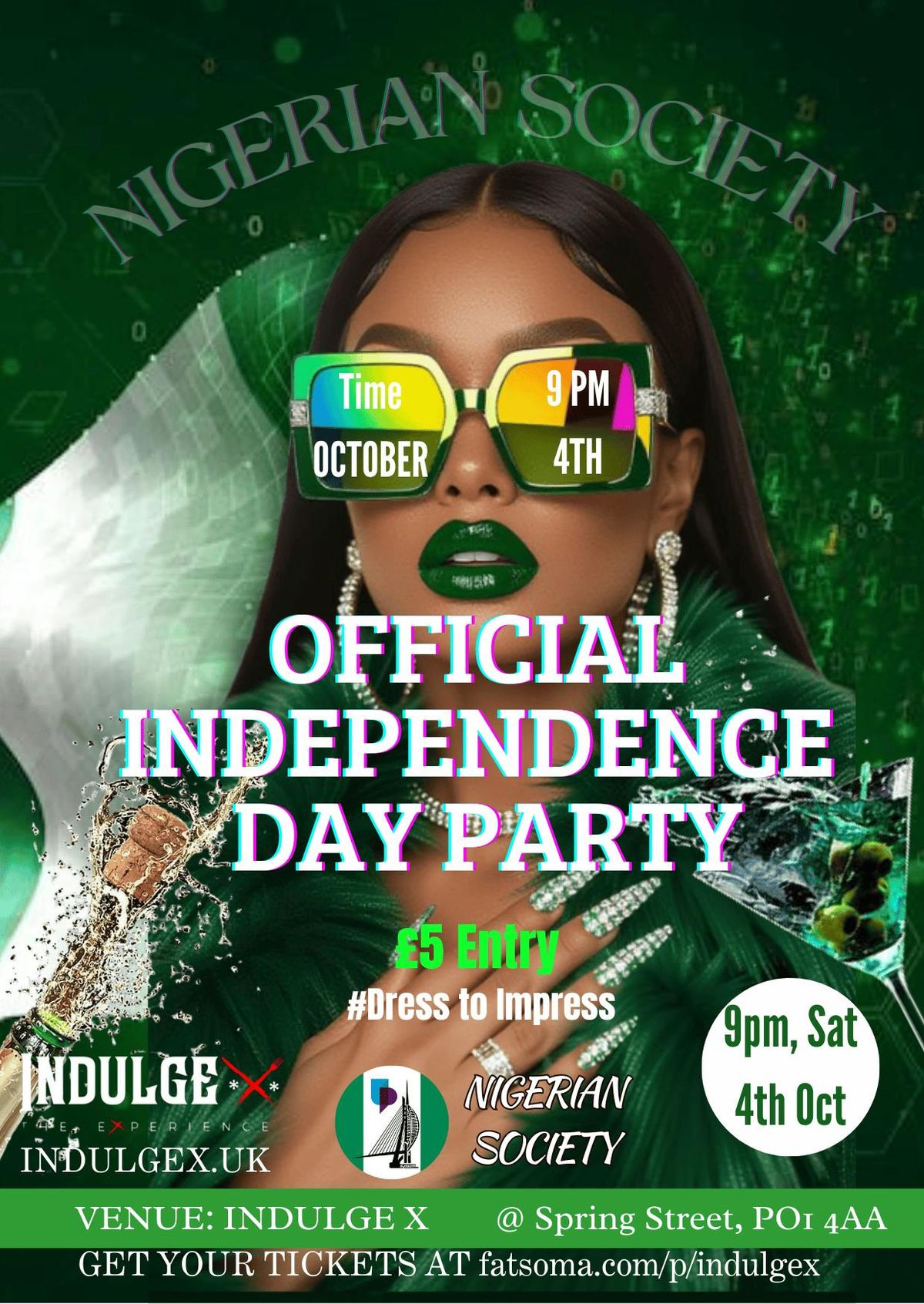 Nigerian Independence Day BBQ After Party \u2013 Afrobeats \u2022 Amapiano \u2022 Dancehall \u2022 Vibes till late! \ud83c\udfb6\ud83c\uddf3\ud83c\uddec