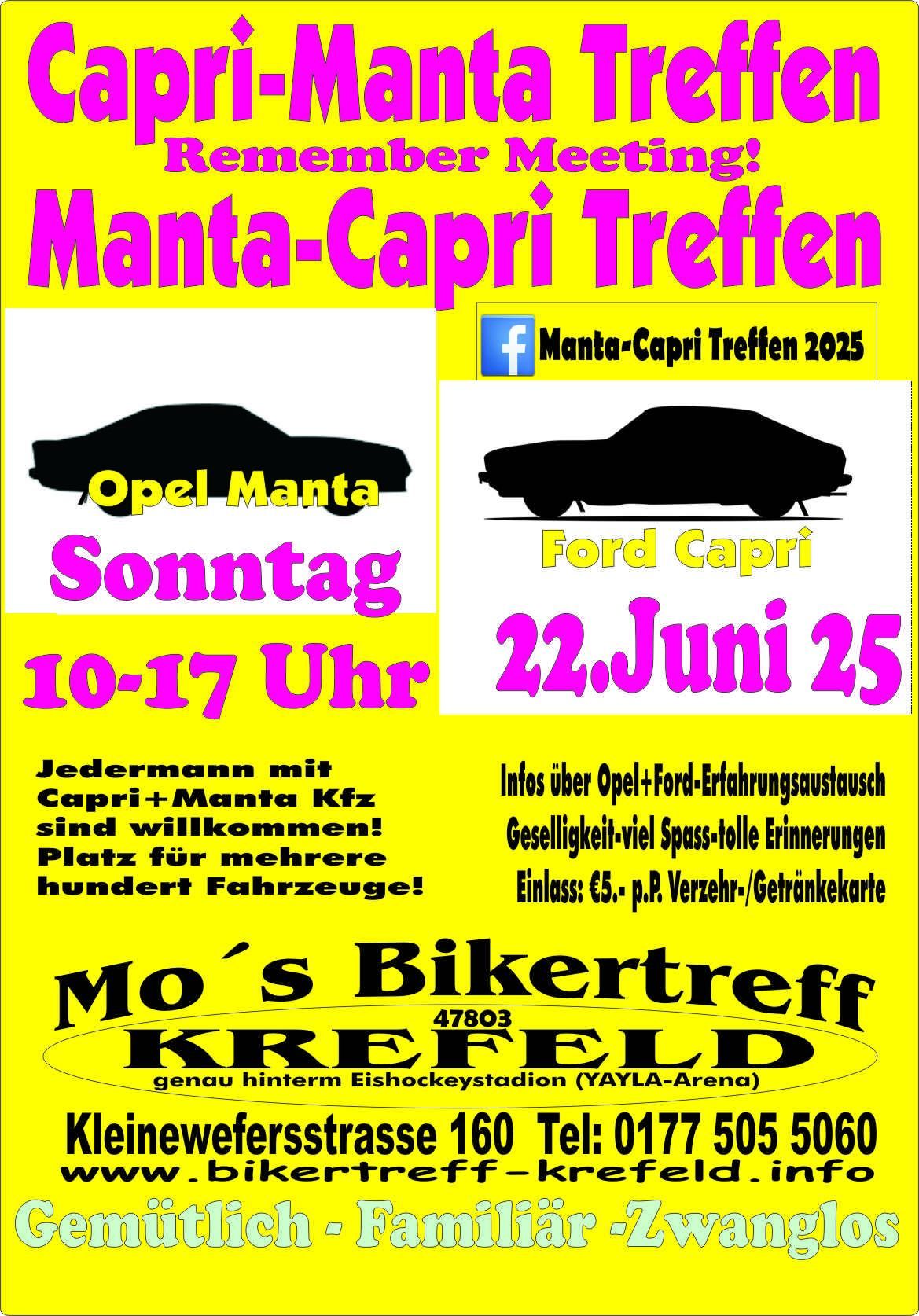 Manta - Capri Treffen 2025