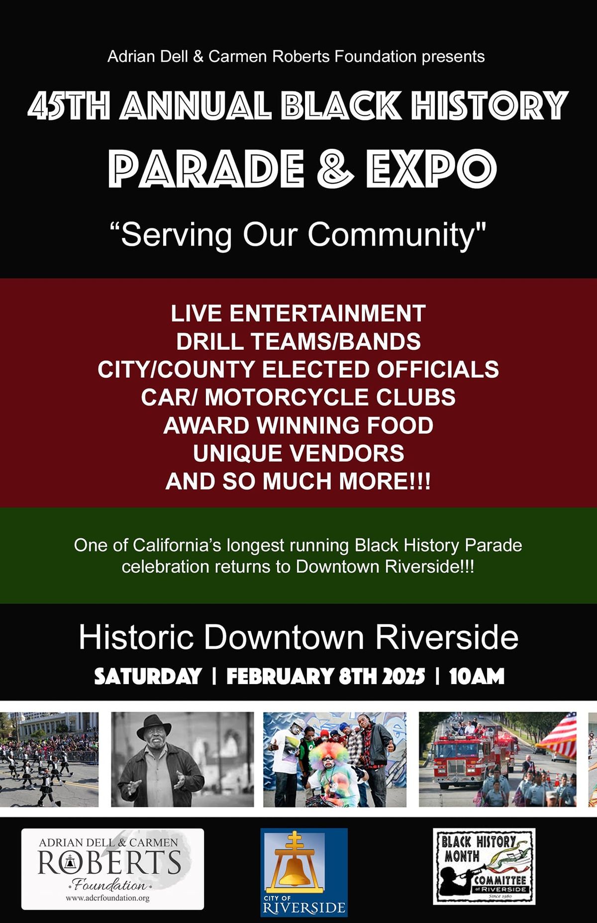 45th Riverside Black History Parade, Expo and Car Show