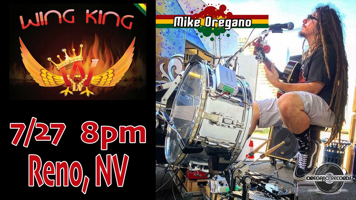 Mike Oregano at Wing King Reno