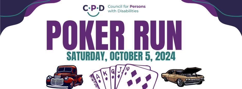 Poker Run (Council for Persons with Disabilities)