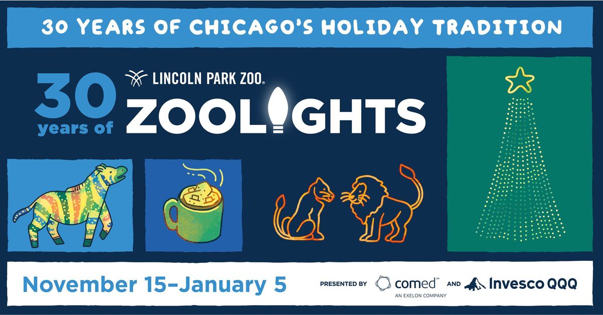 ZooLights Presented by ComEd and Invesco QQQ