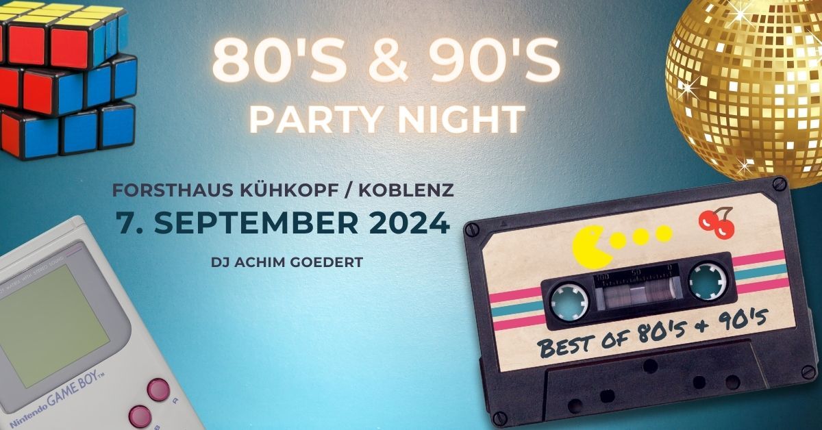 DIE 80er & 90er Party
