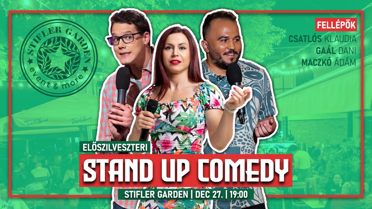 EL\u0150SZILVESZTERI STAND UP COMEDY EST