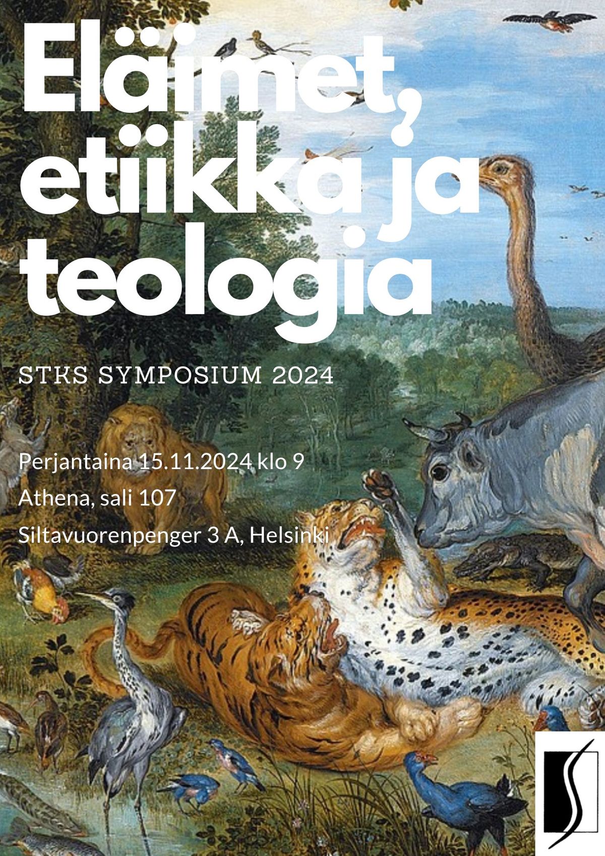 STKS Symposium 2024: El\u00e4imet, etiikka ja teologia